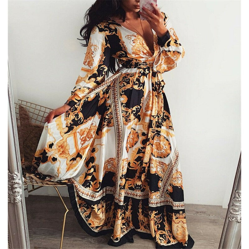 Faye - Vestido Impreso Boho
